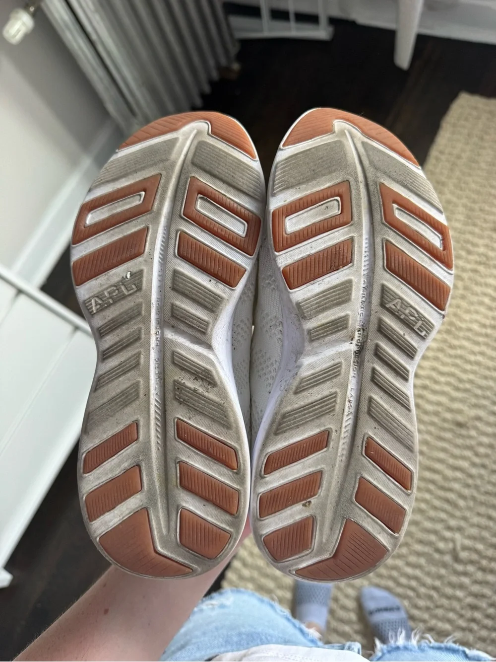 APL White Knit TechLoom Pro W Sneaker